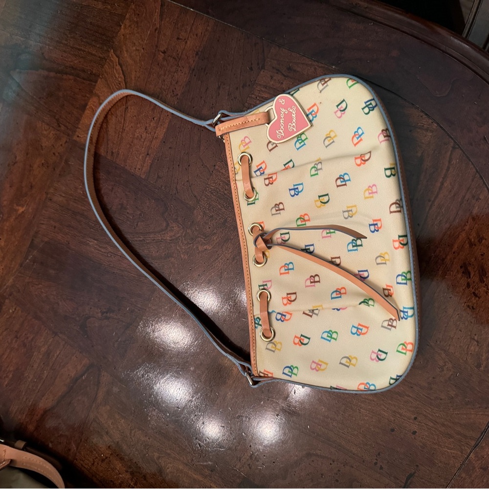 Dooney and Bourke Rainbow Monogram - Vintage
